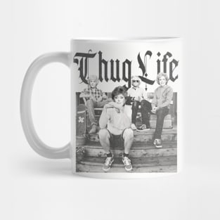 THUG LIFE STAY GOLDEN GILRS BLACK Mug